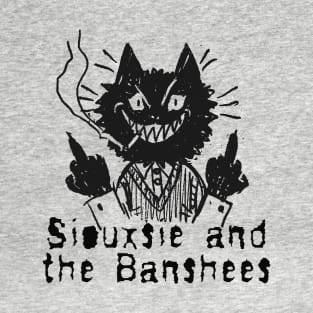 siouxsie and the bad cat T-Shirt